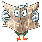 Geek Goose WhatsApp Sticker #22