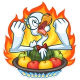 Geek Goose WhatsApp Sticker #23