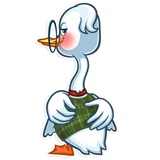 Geek Goose WhatsApp Sticker #26