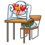 Geek Goose WhatsApp Sticker #29