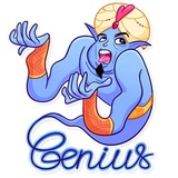 Genie-ous WhatsApp Sticker #13