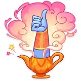 Genie-ous WhatsApp Sticker #3