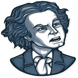 Geniuses of the past WhatsApp Sticker #13