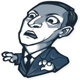 Geniuses of the past WhatsApp Sticker #14