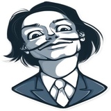 Geniuses of the past WhatsApp Sticker #17