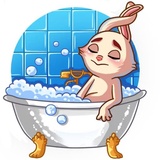 Gentle Rabbit WhatsApp Sticker #13