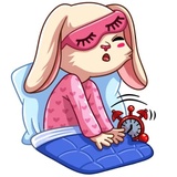 Gentle Rabbit WhatsApp Sticker #27