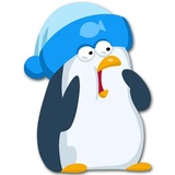 George The Penguin WhatsApp Sticker #17