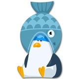 George The Penguin WhatsApp Sticker #25