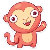 Monkey Gibby WhatsApp Sticker pack