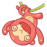 Monkey Gibby WhatsApp Sticker #12