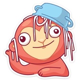 Monkey Gibby WhatsApp Sticker #13