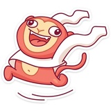 Monkey Gibby WhatsApp Sticker #14