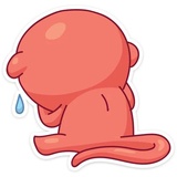 Monkey Gibby WhatsApp Sticker #24