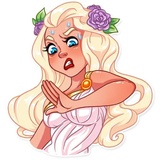 Girl in Love WhatsApp Sticker #10