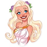 Girl in Love WhatsApp Sticker #15