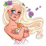 Girl in Love WhatsApp Sticker #16