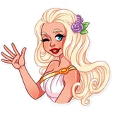 Girl in Love WhatsApp Sticker #5