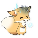 Girly Fox Remastered WhatsApp Sticker #29