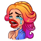 Glamour Puss WhatsApp Sticker #11