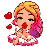 Glamour Puss WhatsApp Sticker #4