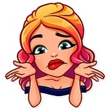 Glamour Puss WhatsApp Sticker #9