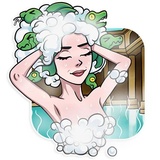 Medusa WhatsApp Sticker #20