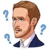 Ryan Gosling WhatsApp Sticker #10