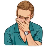Ryan Gosling WhatsApp Sticker #13