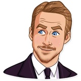 Ryan Gosling WhatsApp Sticker #21
