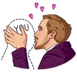 Ryan Gosling WhatsApp Sticker #4