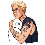 Ryan Gosling WhatsApp Sticker #7