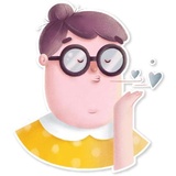 Granny Loves You WhatsApp Sticker #4