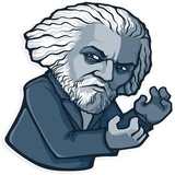 Great Minds Classic WhatsApp Sticker #29