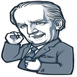 Great Minds Classic WhatsApp Sticker #4