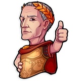 Great Minds WhatsApp Sticker #10