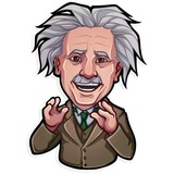 Great Minds WhatsApp Sticker #16