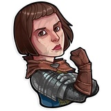 Great Minds WhatsApp Sticker #26