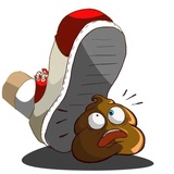 Shit Emoji WhatsApp Sticker #7