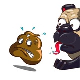 Shit Emoji WhatsApp Sticker #8