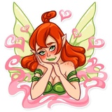 Green Fairy WhatsApp Sticker #14