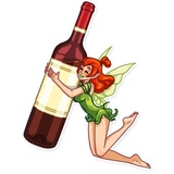 Green Fairy WhatsApp Sticker #25