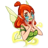 Green Fairy WhatsApp Sticker #6