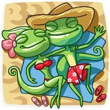 Green Go WhatsApp Sticker #12