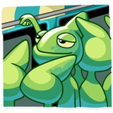 Green Go WhatsApp Sticker #18