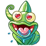 Green Go WhatsApp Sticker #2