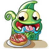 Green Go WhatsApp Sticker #25