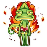 Green Go WhatsApp Sticker #30