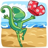 Green Go WhatsApp Sticker #8