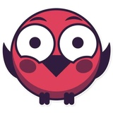 Grumpy Owls WhatsApp Sticker #5